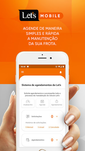 Android application Let's Mobile screenshort