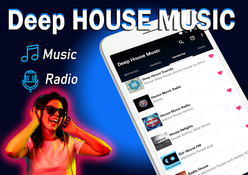 Android application Deep House Music screenshort