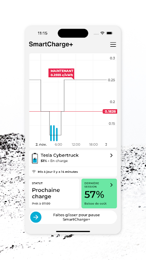 Android application SmartCharge+ screenshort