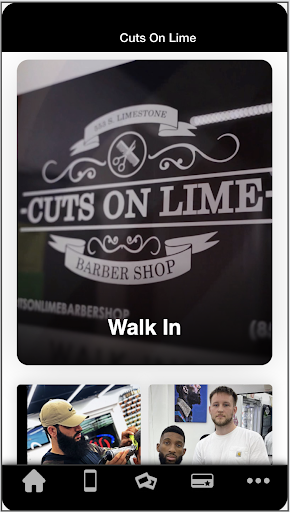 Android application Cuts on lime barbershop screenshort