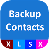 Backup Contact To XLSX ( Import Export Contacts) icon