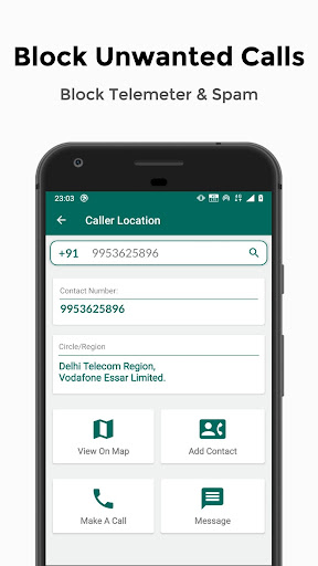 Mobile Number Locator-Location Screen 2