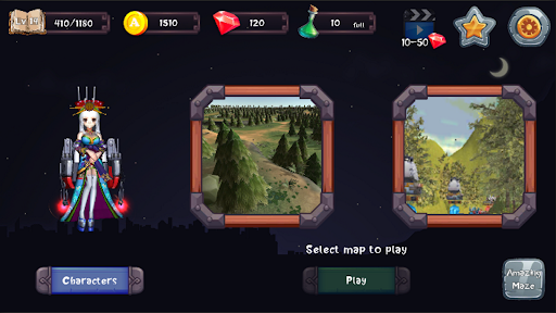 Android application F-Warrior. MOBA Offline screenshort