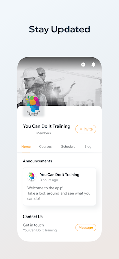 YCDI Training Screen 3