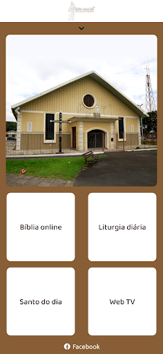 Android application Paróquia Nossa Senhora da Luz screenshort