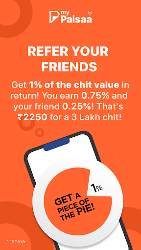myPaisaa - Digital Chit Funds Screen 3
