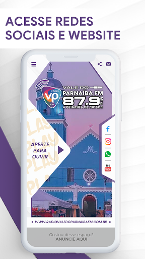 Vale do Parnaíba FM 87,9 Screen 2