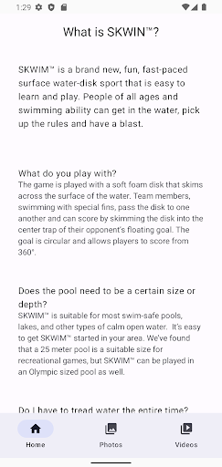 SKWIM Screen 2