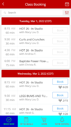 Rise + Refine Hot Yoga Screen 2