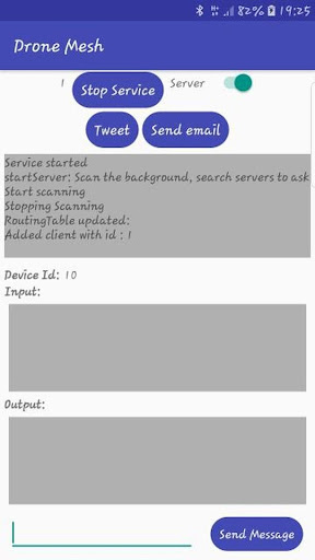 BE-Mesh Network Screen 2
