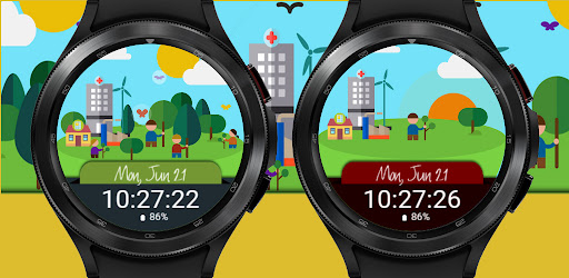 Earth Animated Watch Face Screen 2