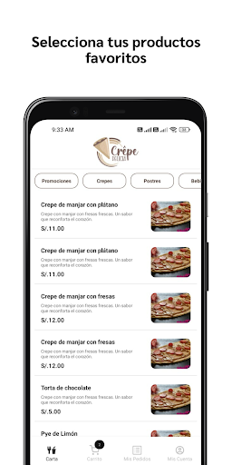 Crepe Delicia Screen 2