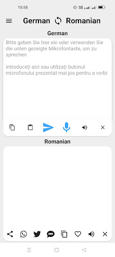 Android application German To Romanian Translator screenshort