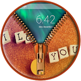 I Love You Zipper Lock icon
