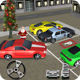 Santa Car Driving: Parking Free Games icon