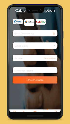 Android application Unifiedsub screenshort