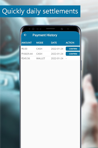 TNF Cabs Partner Screen 2