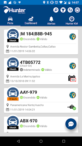 HUNTER GPS Screen 2
