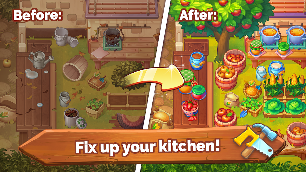 Cooking Farm - Hay & Cook game 0.38.2.26 APK + Mod (Unlimited money) para Android