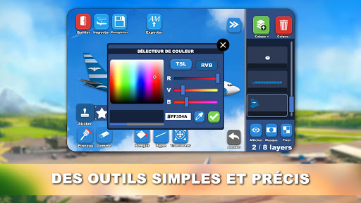 Code Triche Airlines Painter APK MOD (Astuce) 2