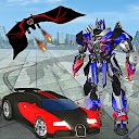 Descargar la aplicación Bat Robot Car Game - Tornado Robot moto b Instalar Más reciente APK descargador