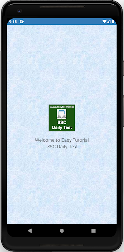 Android application SSC Test Series screenshort