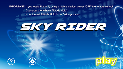 Android application Sky Rider Flight screenshort