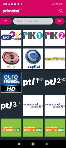 PrimeTel TV2GO Screen 3