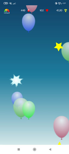 Balloon pop Screen 3