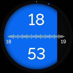 Tymometer - Schermata del quadrante dell'orologio del sistema operativo Wear