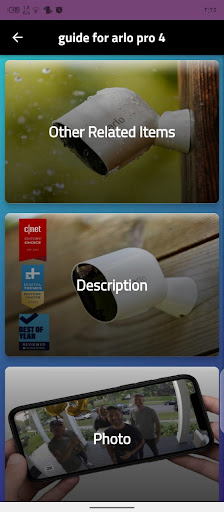 guide for arlo pro 4