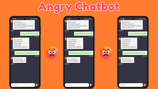 Angry Chatbot - AI Chat Bot