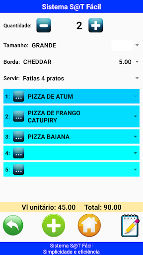 Comanda SAT Fácil v2 Screen 3