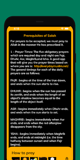 Easy Islam - New Muslim Guide Screen 2