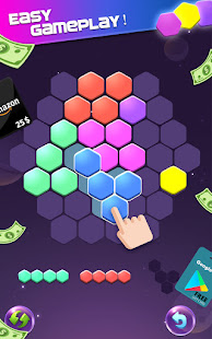 Lucky Hexa! u2013 Hexa Puzzle & Block Puzzle Big Win 1.1.4 APK screenshots 5