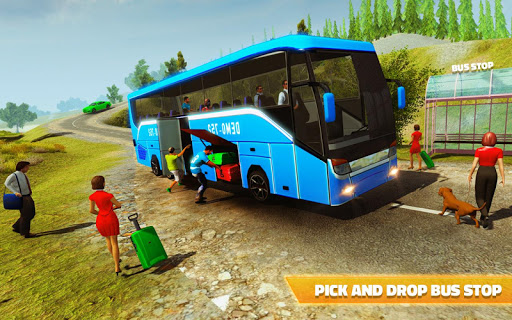 لعبه Offroad Bus Hill Driving Sim:  apk مهكر5
