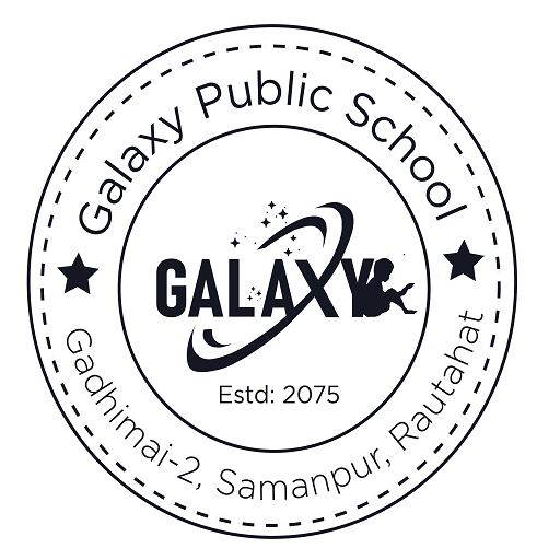 Galaxy Public School: Rautahat logo