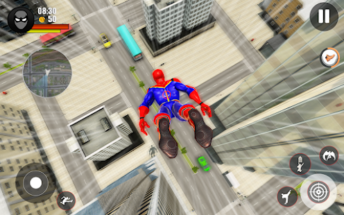 Spider Rope Hero: Flying Superhero Robot Games screenshots 16