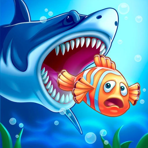 Giant Shark Attacks Baby Fish?! (Feed and Grow Fish Gameplay