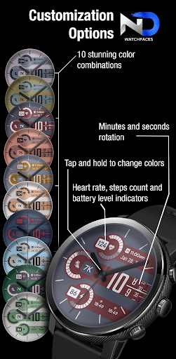 Rotating Watchface — NDW064 screenshot 11