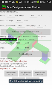 Duct Design W 3D CAD Dxf O/P(圖1)-速報App