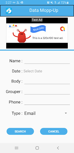 Data Mopp-Up Lite Screen 2