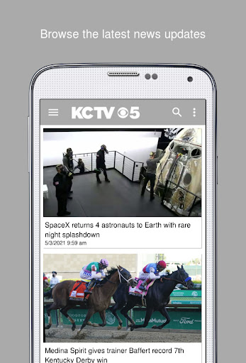 Screenshot of KCTV5 News - Kansas City