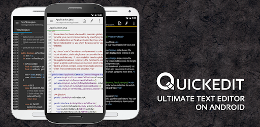 Tải Trình soạn thảo QuickEdit QuickEdit Text Editor cho máy tính PC Windows phiên bản mới nhất - com.rhmsoft.edit