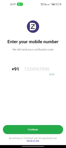 Android application Decconz screenshort