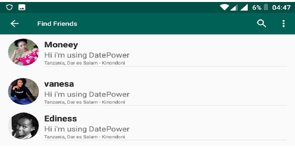 Free online dating apps in Dar es Salaam