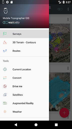 Mobile Topographer GIS 5.0.8 screenshots 1