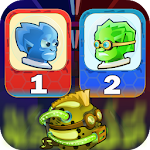 Cover Image of Download 2 Heroes & Monsters: 2 players  APK
