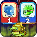App herunterladen Two Heroes & Monsters (two-player game) Installieren Sie Neueste APK Downloader