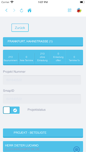 BOUW Tools Screen 2